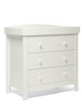 Dover White 2 Piece Cotbed Set with Dresser Changer image number 7